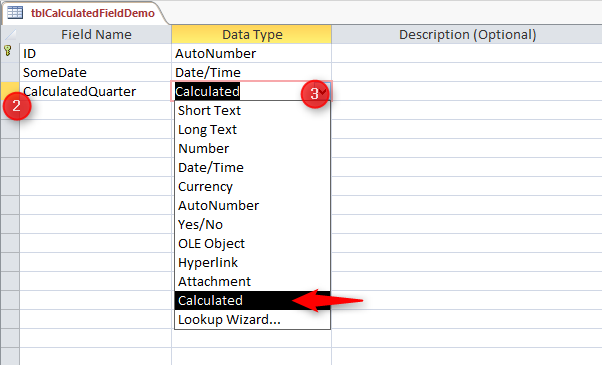 Encommium coroană Nedreptate ms access calculated field in table Femeie ...