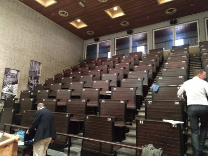 The (empty) conference room for the Netherlands Access Developers Day 2019