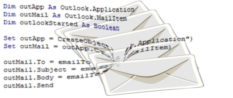 VBA code and envelopes, article header image