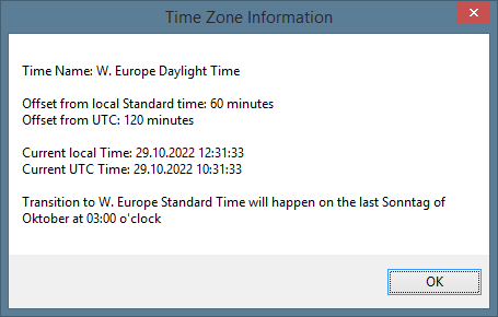 Date Time in Multiple Time Zones Codekabinett